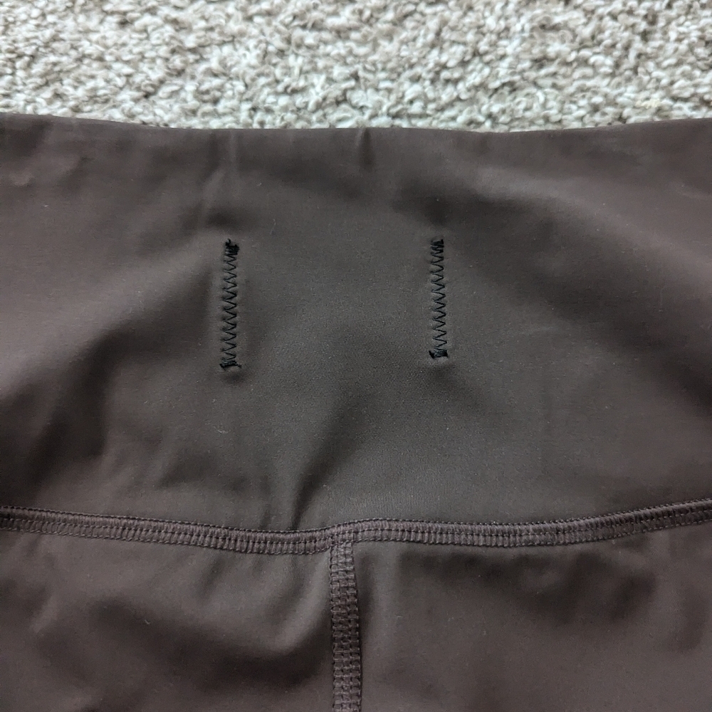 Reigning Champ Biker Shorts Chocolate Brown Athletic Shorts Size S - Picture 6 of 6